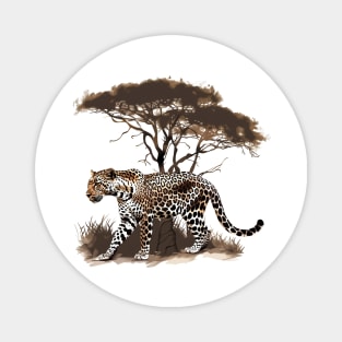 Leopard Design Magnet